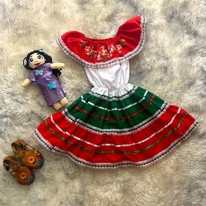 Beautiful Mexican Embroidered Dress